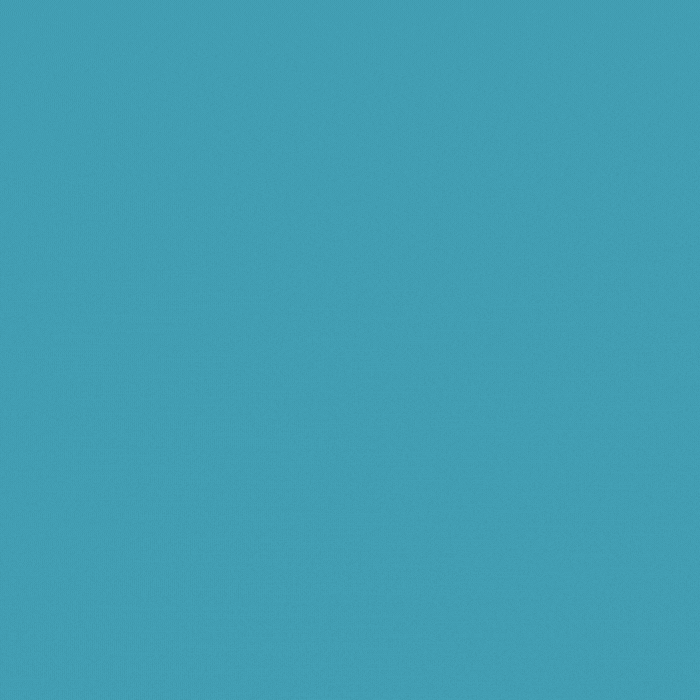 Abstract compass-like shape symbolizing object planning on a teal blue background