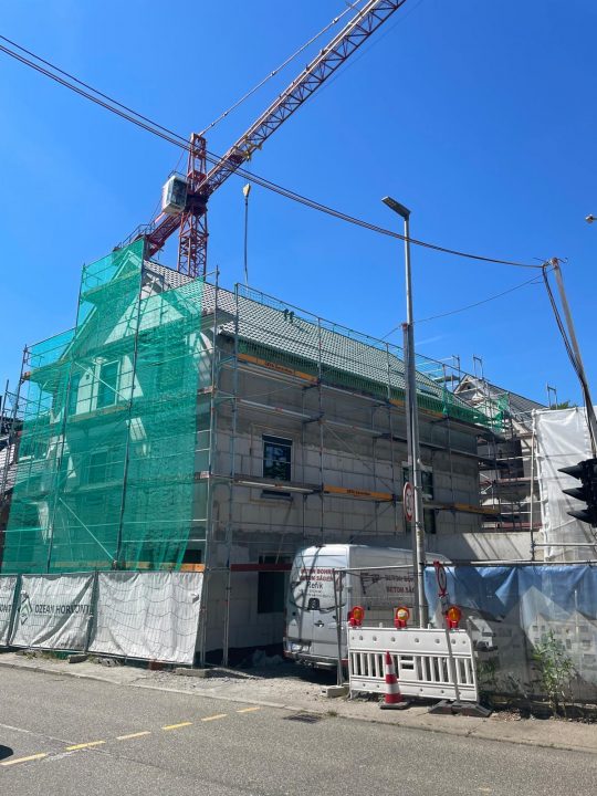 Construction Progress in Kirchheim am Neckar: Modern Residential Project Takes Shape