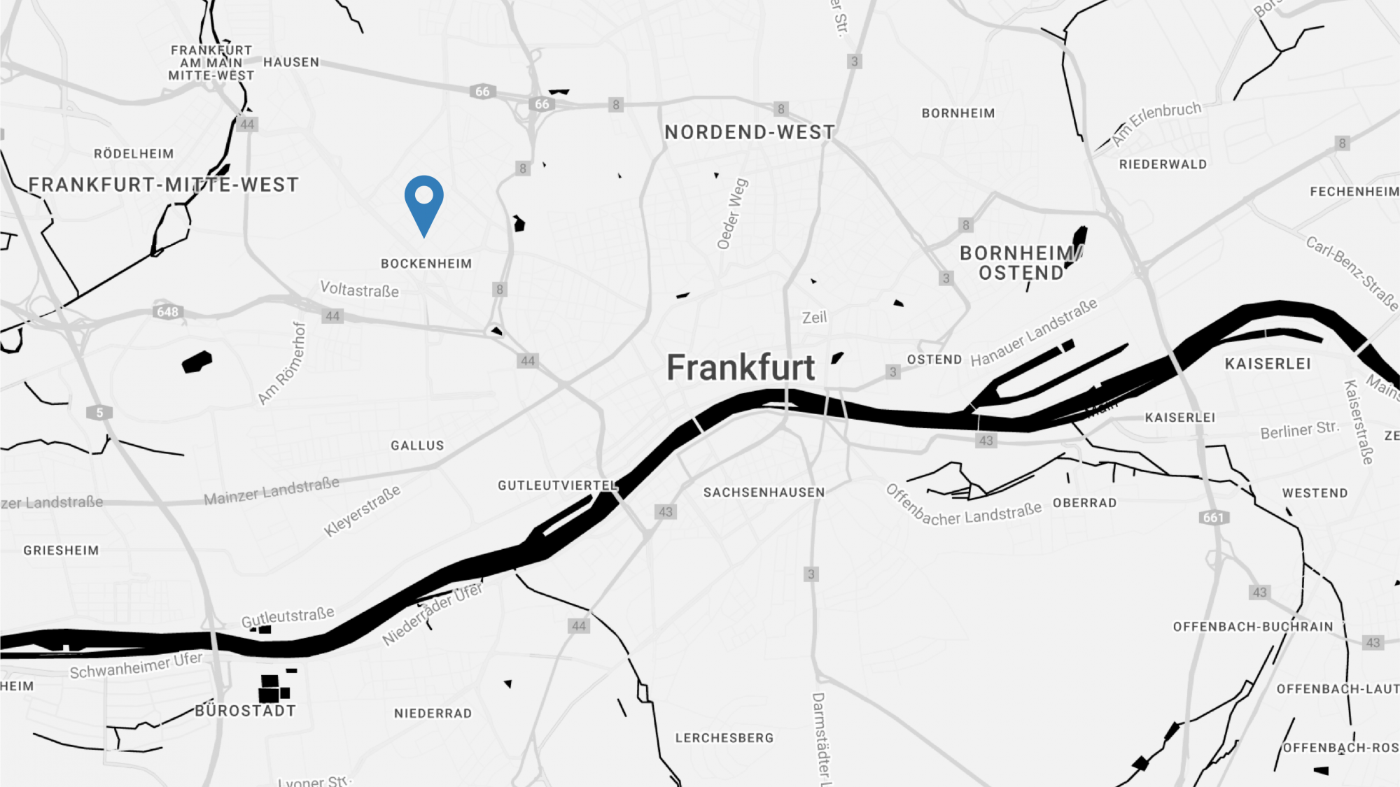Project location map