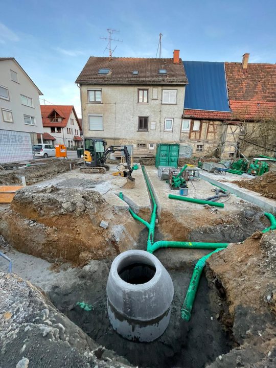 Construction project in Nagold-Hochdorf: New apartment building is taking shape!